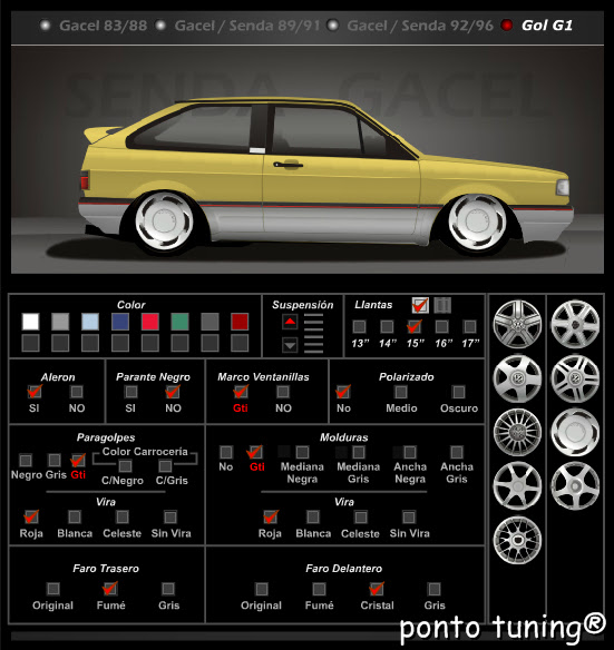 PONTO TUNING: Crie Seu Gol e Opala